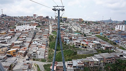Cable Car from Manizales to Villamaria