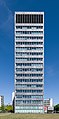 * Nomination A west view of Campus Tower, located at Herriotstraße 4, Frankfurt am Main-Niederrad --DXR 19:21, 6 May 2020 (UTC) * Promotion  Support Good quality! --Dnalor 01 20:42, 6 May 2020 (UTC)