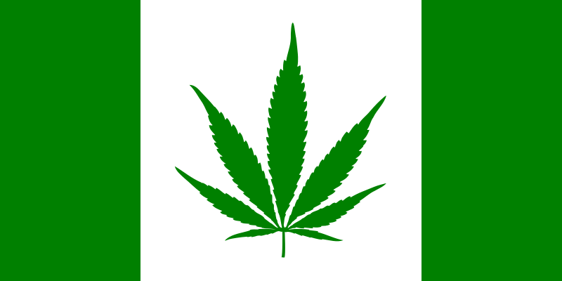 File:Canada Weed Flag (all green).svg