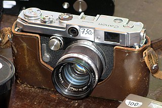 <span class="mw-page-title-main">Canon VT</span> Rangefinder camera released in 1956