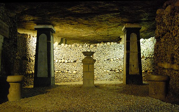 Catacombes de Paris.