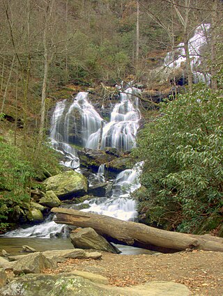 <span class="mw-page-title-main">Catawba Falls</span> Series of waterfalls in North Carolina, United States