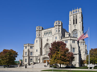 Scottish Rite Cathedral, Indianapolis, Indiana State, USA