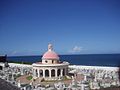 Santa Maria Magdalena de Pazzis Cemetery, next to El Morro Fort.