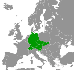L'Europa Centrale secondo l'Enciclopedia Larousse (2009)[61]