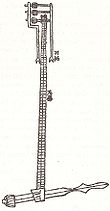 The oldest known illustration of an endless power-transmitting chain drive, from Su Song's book of 1092 AD, describing his clock tower of Kaifeng Chain drive, Su Song's book of 1092.jpg