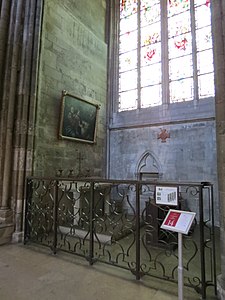 Foto de la capilla desde el pasillo.