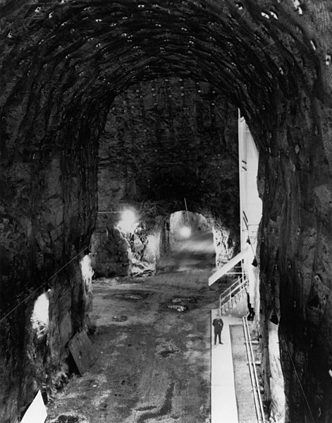 File:Cheyenne Mountain - NORAD tunnels and Openings, 1970.jpg