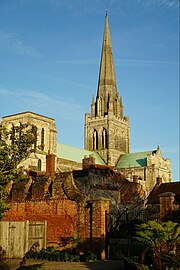 Chichester Cathedral spire     