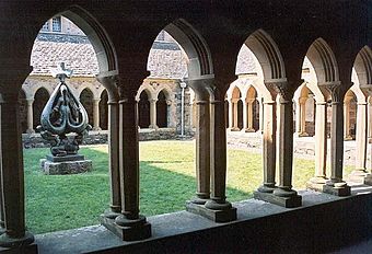 Abbey cloisters