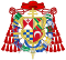 Coat of Arms of Cardinal Luis Fernández de Portocarrero (Philip V of Spain Reign).svg