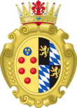 Coat of arms of Violante Beatrice of Bavaria.png