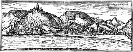 Cochem Kupferstich 1576