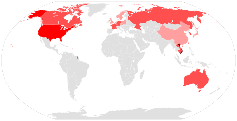 File:Color-coded Vietnamese language distribution world map counting from 10,000 user or above vector.svg