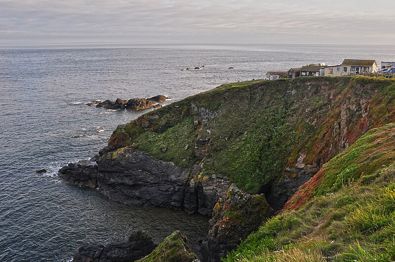 File:Cornwall , Polbream Cove - geograph.org.uk - 4603442.jpg