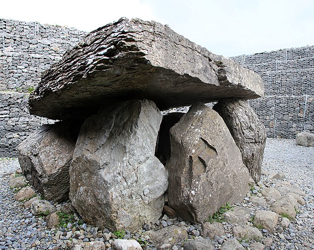Passage Tomb, part of the Listoghil Complex at Carrowmore, County Sligo