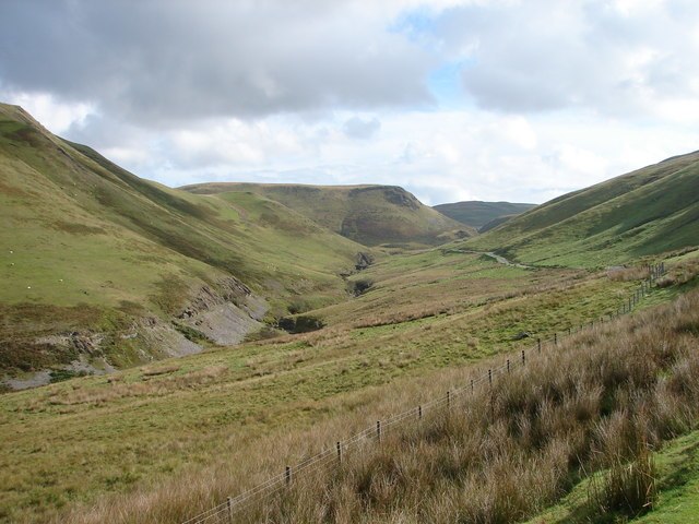 View near Cwmystwyth