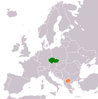 <span class="mw-page-title-main">Czech Republic–North Macedonia relations</span> Bilateral relations