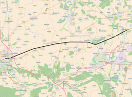 Section of the Hildesheim – Groß Gleidingen railway line