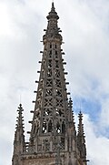 Openwork spire of Burgos Cathedral