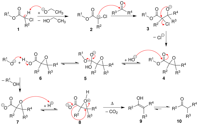 Mechanism of the Darzens glycidate condensation