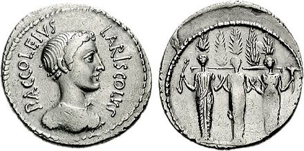 Diana Nemorensis on a denarius