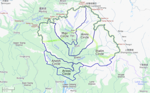 300px dibang district valley with circles and various labels