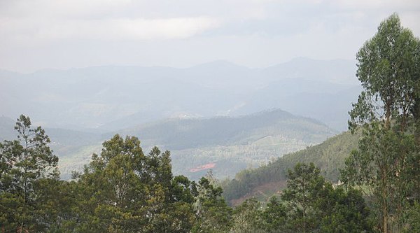 View of Nilgiri hills from Doddabetta