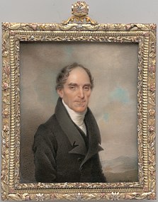 Portrait of Dr. Francis Kinloch Huger by Fraser, 1825, now in the Metropolitan Museum of Art