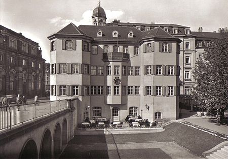 Dresden Narrenhäusel Augustusbrücke Neustadt Markt 1900