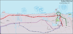 مترو دبي: المصممون, الأول في الإمارات, شبكة مترو دبي