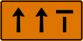 T2-3a Lane closed (right)