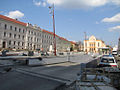 English: The Kossuth square in Pécs. Magyar: Kossuth tér, Pécs.