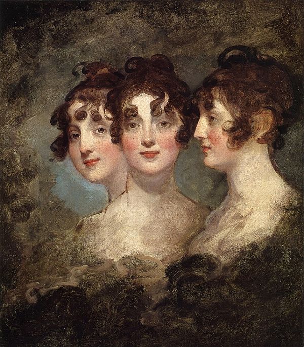 Triple portrait, 1804