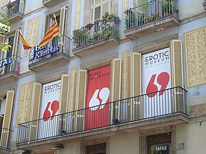 Erotic Museum of Barcelona - facade.JPG