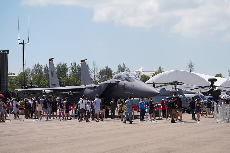 File:F-15 SG Singapore Air Force in Singapore Air Show 2020.jpg