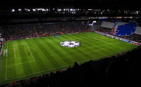 Pirms UEFA Čempionu līgas spēles København — Juventus 2013. gadā