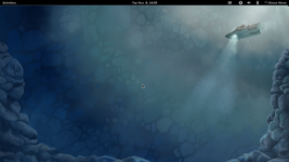 Fedora 16 (novembre 2011) et GNOME.