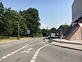 Ferdinandstor, Blick stadtauswärts, hinter der Brücke nach St. Georg übergehend