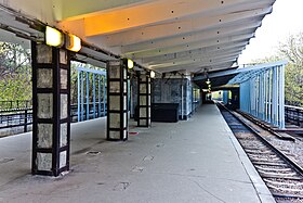 Suuntaa-antava kuva osiosta Filiovskin puisto (Moskovan metro)