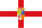 Flagge der Provinz Saragossa
