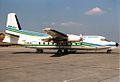 Fokker F27 Friendship F-GFJS à Stuttgart en Avril 1993