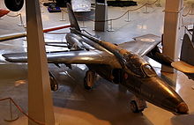 Folland Gnat Mk.1 (GN-101) in Aviation Museum of Central Finland.