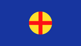 Bandera original de la Unión Internacional Paneuropea.