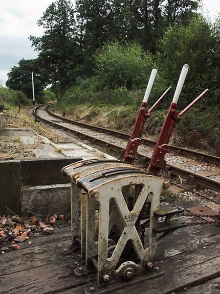 File:Foxfield Railway south of Caverswall Road crossing - geograph.org.uk - 479785.jpg