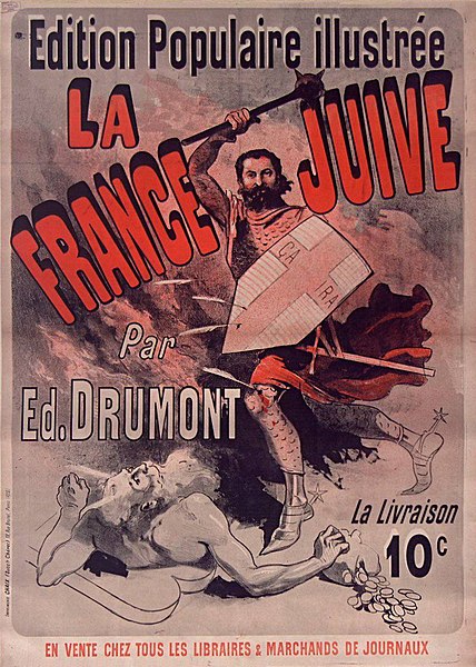 File:France juive (affiche édition illustrée).jpg