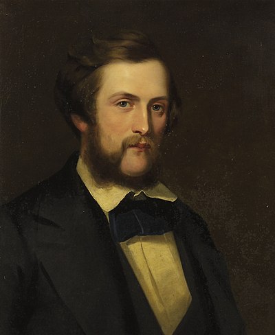 Portrait of Francis Keith-Falconer, 8th Earl of Kintore, by William Salter Herrick