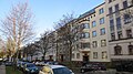 Residential complex made up of five tenement houses in closed development with front gardens and enclosure walls as well as rear gardens