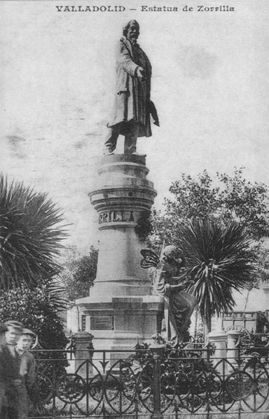 File:Fundación Joaquín Díaz - Monumento a José Zorrilla - Valladolid.jpg