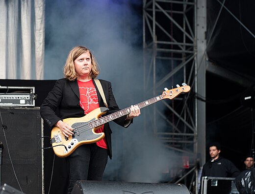 Bassist William Cashion at the Kosmonaut Festival (2015)
